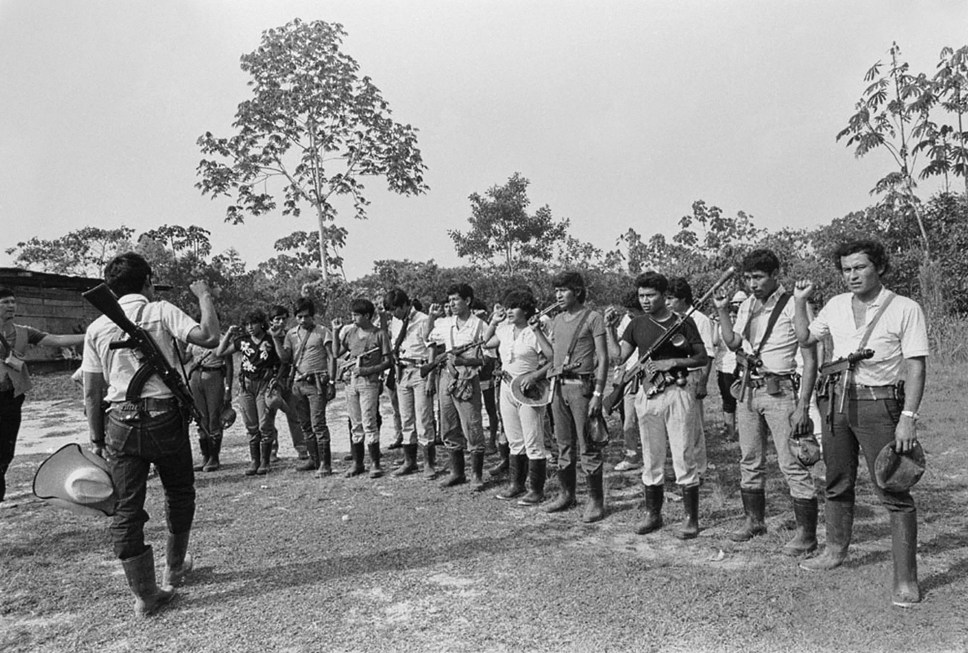 Combatants in Alto Huallaga, September 1987
